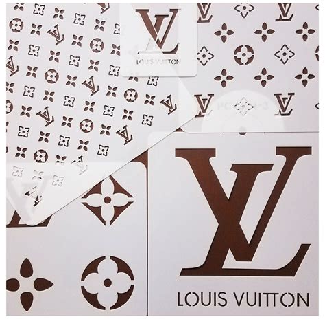 louis vuitton design stencil